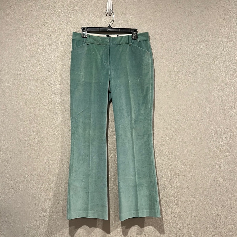 Moda International Green Flare Pants